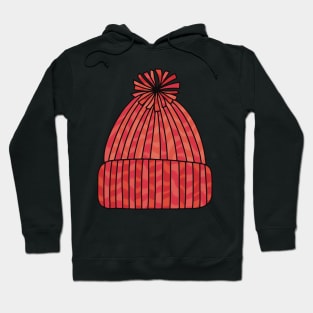 Knitted Yarn Winter Beanie Hoodie